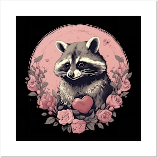 raccoon Posters and Art